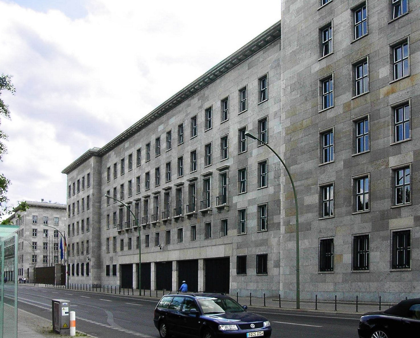 Federal Ministry of Finance building in Berlin