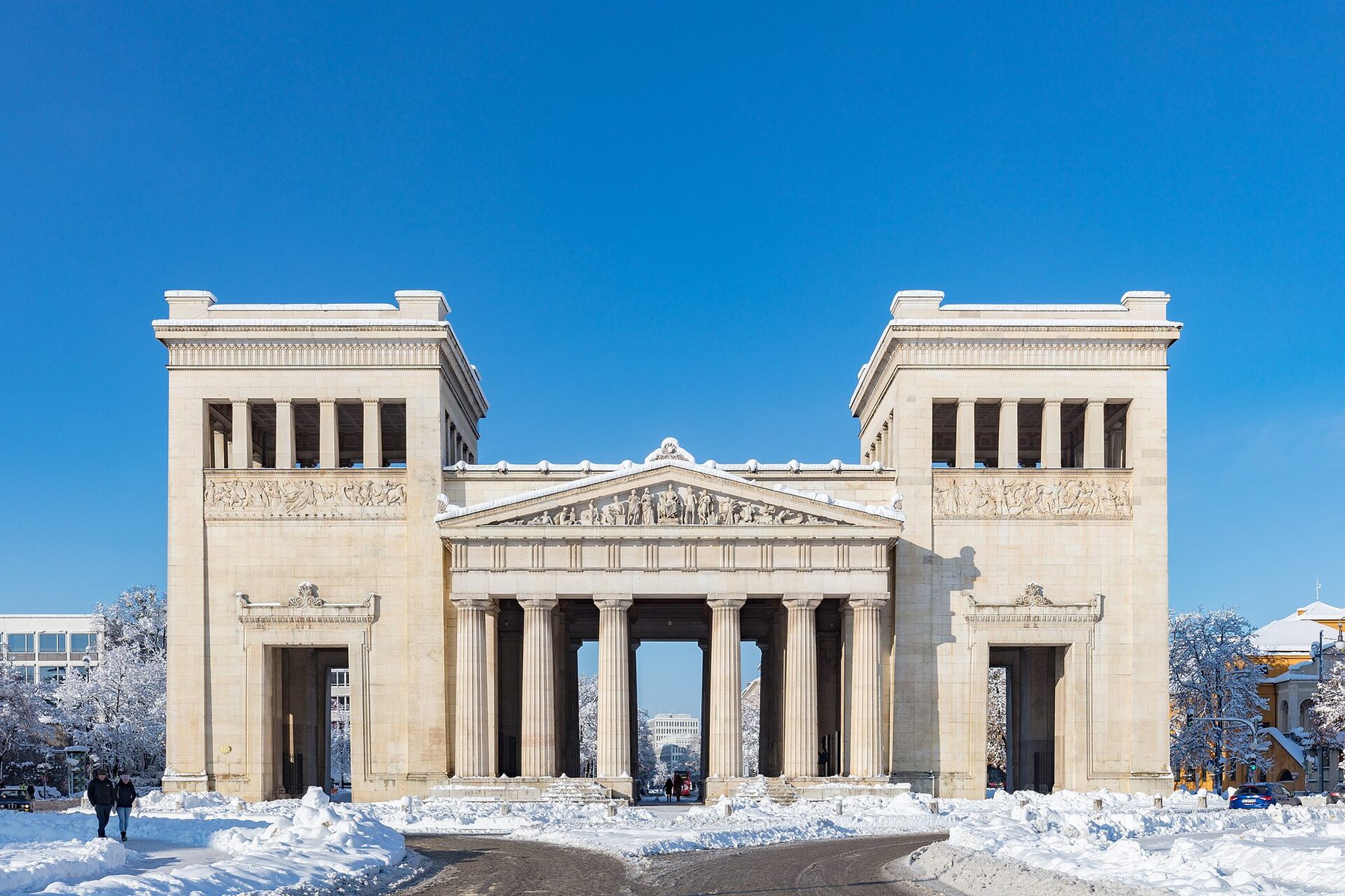 Propyläen gate on Königsplatz, Munich