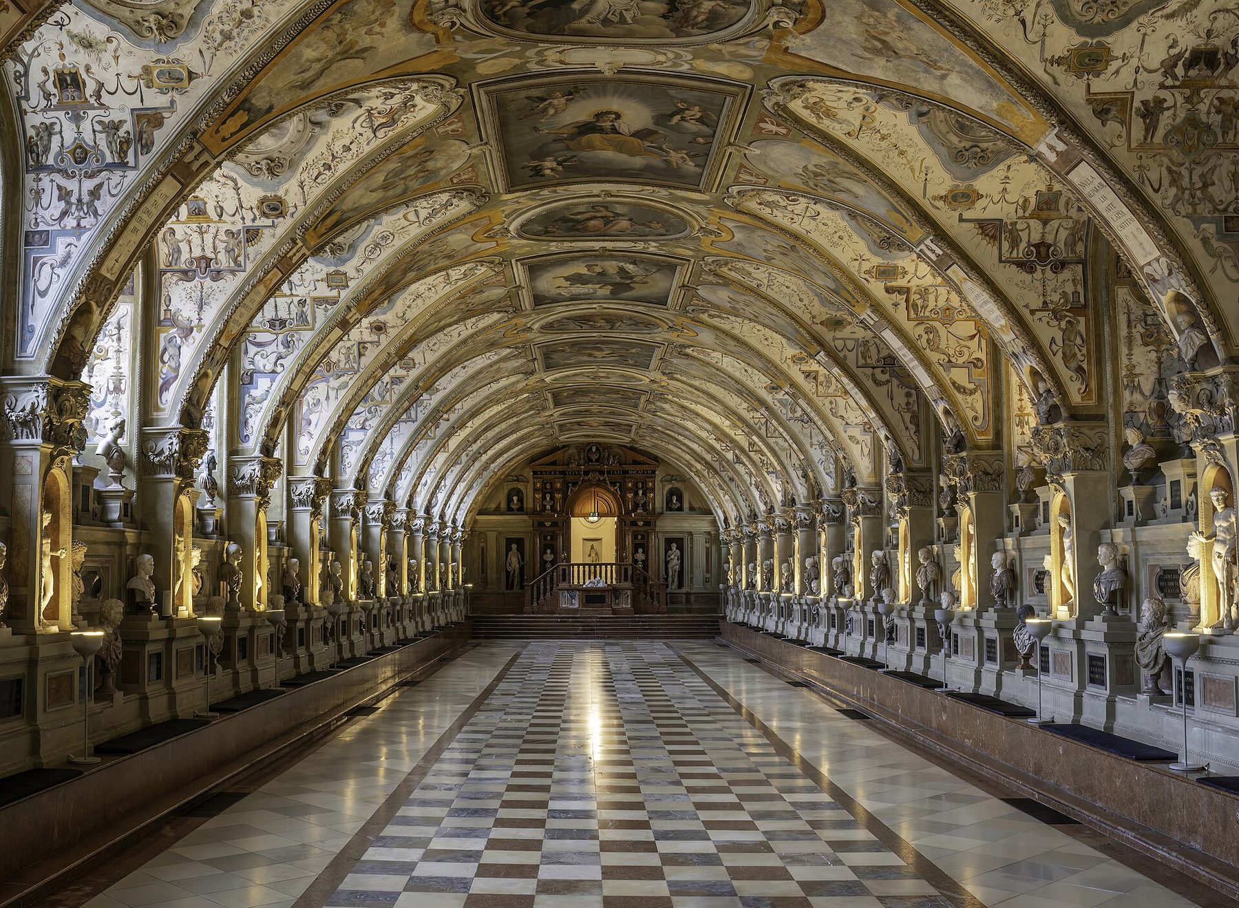 Munich Residenz historic façade